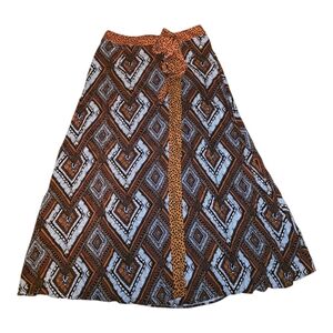 ASHRO Printed Maxi Skirt - Size‎ 14
